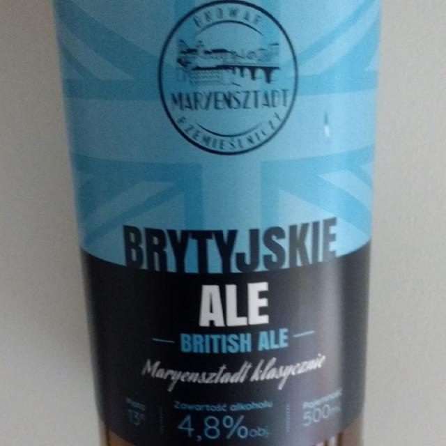 Brytyjskie Ale 4.8%, Maryensztadt, Poland