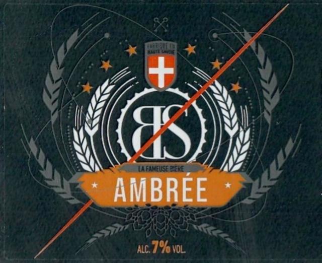 BS Ambrée 7.0%, Les Brasseurs Savoyards, France