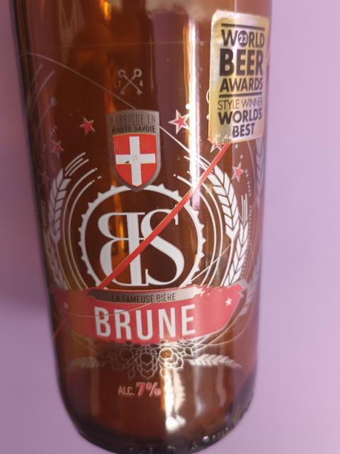 BS Brune 7.0%, Les Brasseurs Savoyards, France