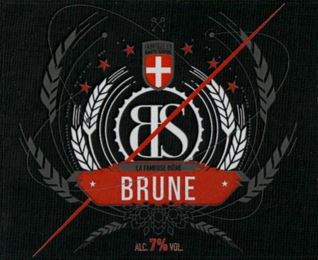 BS Brune 7.0%, Les Brasseurs Savoyards, France