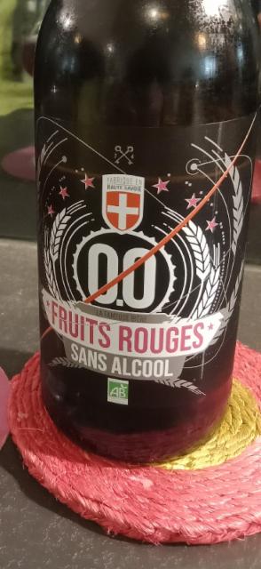 BS Fruits Rouges Sans Alcool 0.0%, Les Brasseurs Savoyards, France