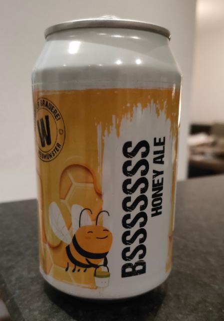 Bsssssss Honey Ale 8.0%, Wittorfer Brauerei, Germany