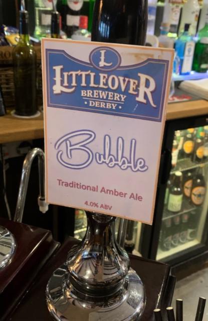 Bubble 4.0%, Littleover Brewery Limited, England