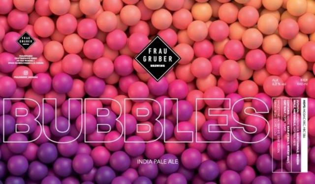 Bubbles 6.2%, FrauGruber Brewing, Germany
