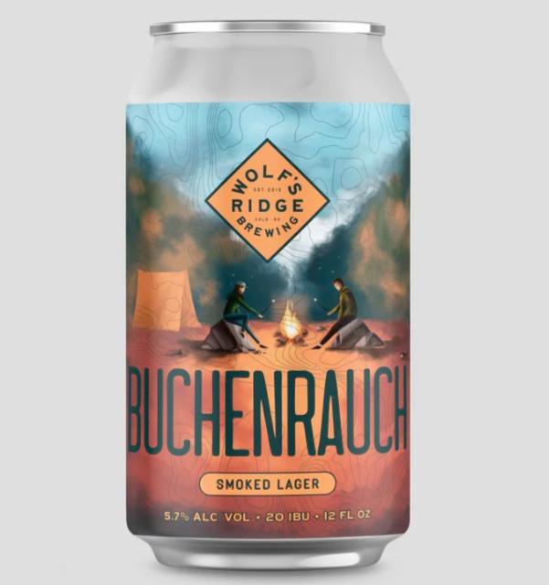 Buchenrauch 5.7%, Wolf's Ridge Brewing, United States