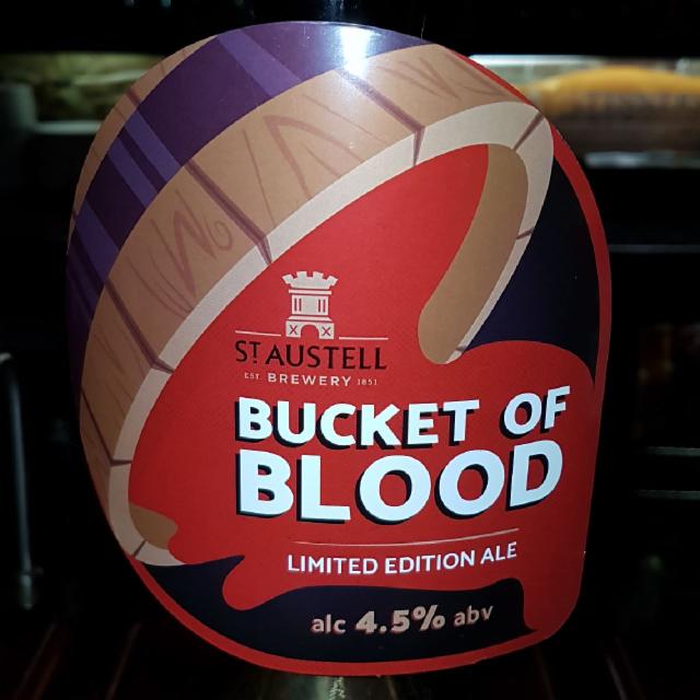 Bucket Of Blood 4.5%, St Austell Brewery, England