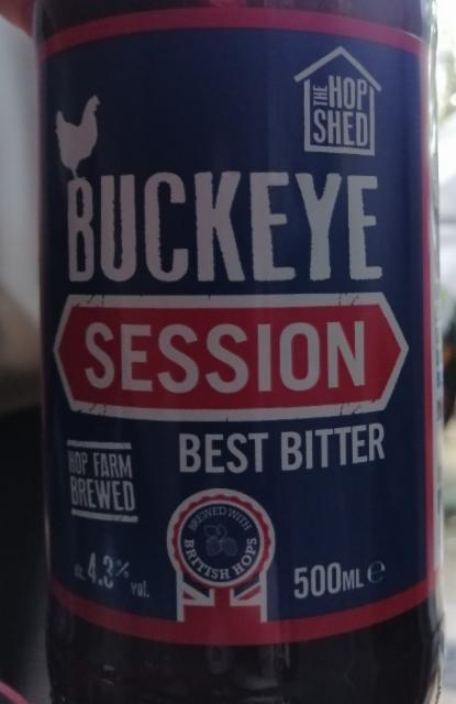 BUCKEYE SESSION 4.3%, The Hop Shed, England