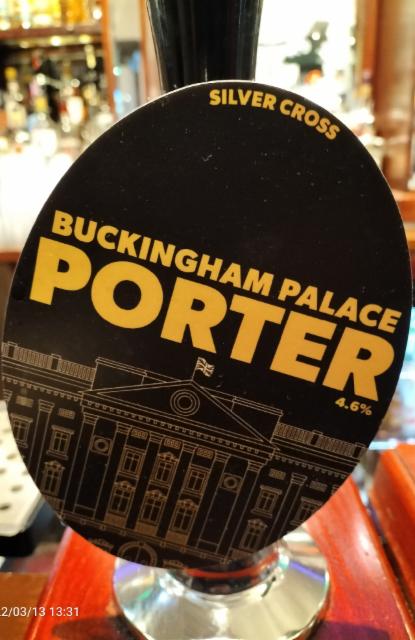 BUCKINGHAM PALACE PORTER 4.6%, Greene King, England