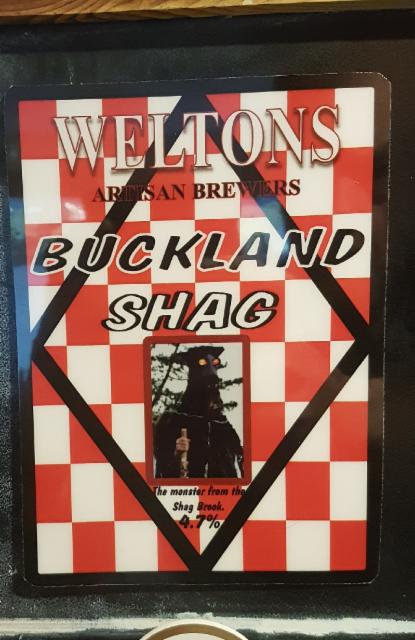 Buckland Shag 4.7%, Weltons Brewery Ltd, England