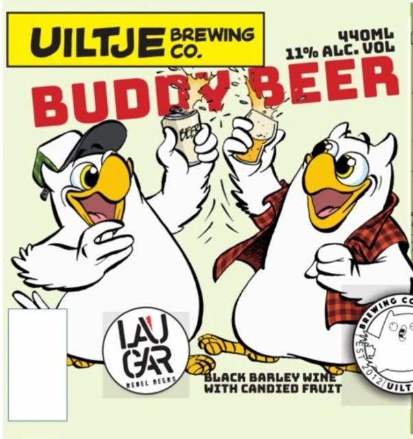 Buddy Beer 11.0%, Uiltje Brewing Co, Netherlands