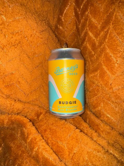 Budgie Continental Rye Blonde 4.5%, McColl's Brewery, England