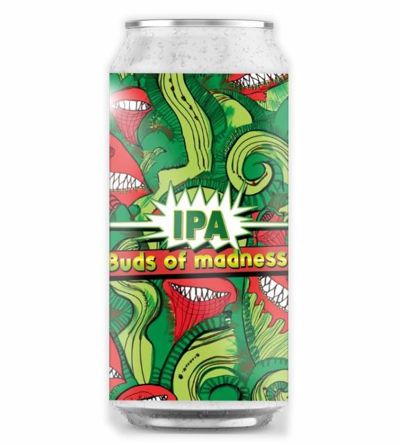 Boneless IPA - Buds Of Madness 5.3%, Boneless Brewing Co, France