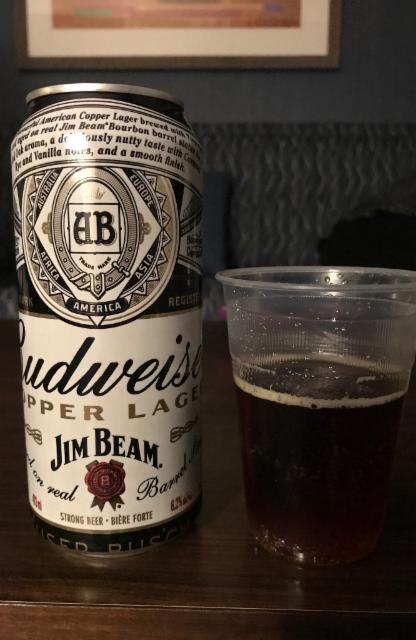 Budweiser Copper Lager 6.2%, Labatts Brewing Company, Canada