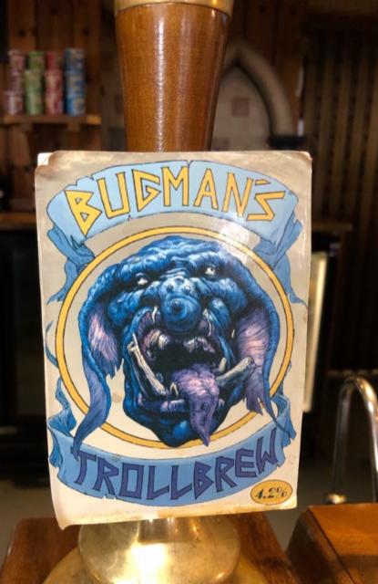 Bugman's Trollbrew 4.2%, Nottingham Brewery, England