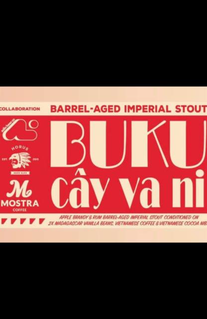 Buku Cây Va Ni 18.0%, Aslin Beer Company, United States