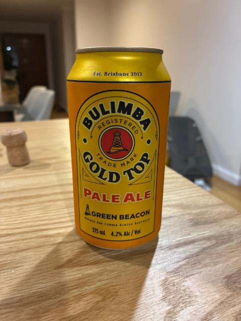 Bulimba Gold Top, Green Beacon Brewing Co