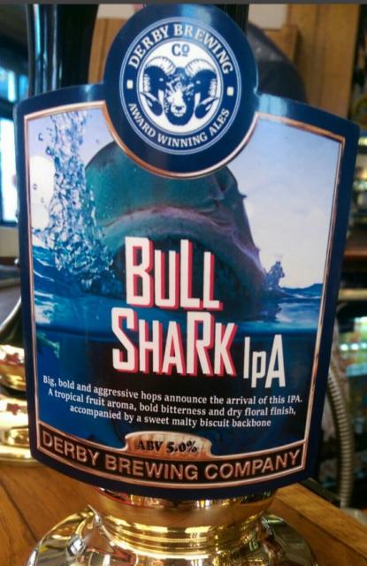 Bull Shark 5.0%, Derby Brewing, England