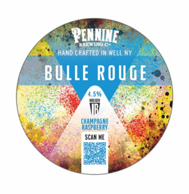 Bulle Rouge 4.5%, Pennine Brewing Co., England