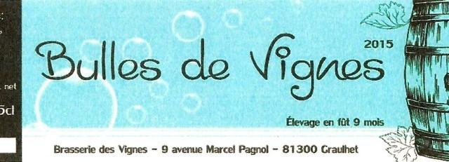 Bulles De Vignes, Brasserie Des Vignes [Closed]