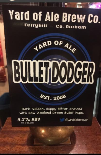 Bullet Dodger 4.1%, Yard Of Ale Brew Co., England