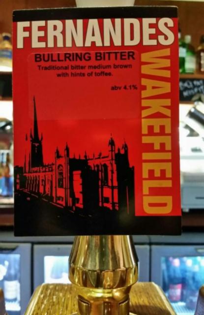 Bullring Bitter 4.1%, Fernandes Brewery Tap, England