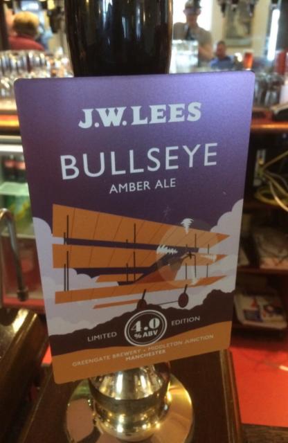 Bullseye 4.0%, J.W. Lees Brewery, England
