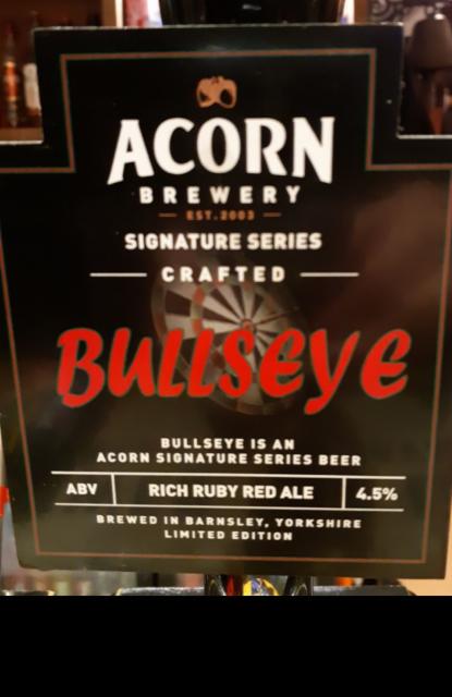 Bullseye 4.5%, Acorn Brewery, England