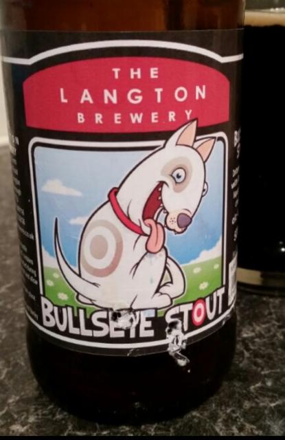Bullseye Stout 4.8%, Langton Brewery, England