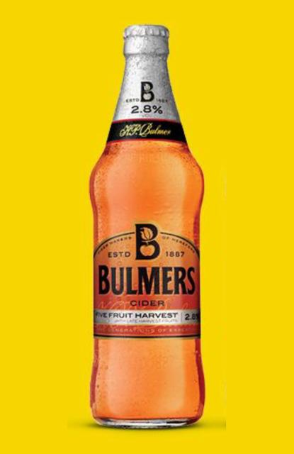 Bulmers Five Fruit Harvest 2.8%, Bulmers Cider (Heineken), England