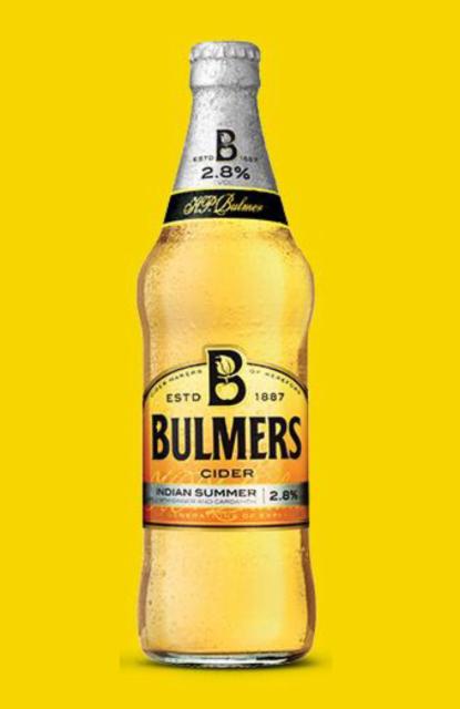Bulmers Indian Summer 2.8%, Bulmers Cider (Heineken), England