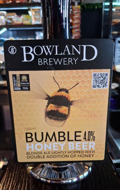 Bumble 4.0%, Bowland Brewery, England