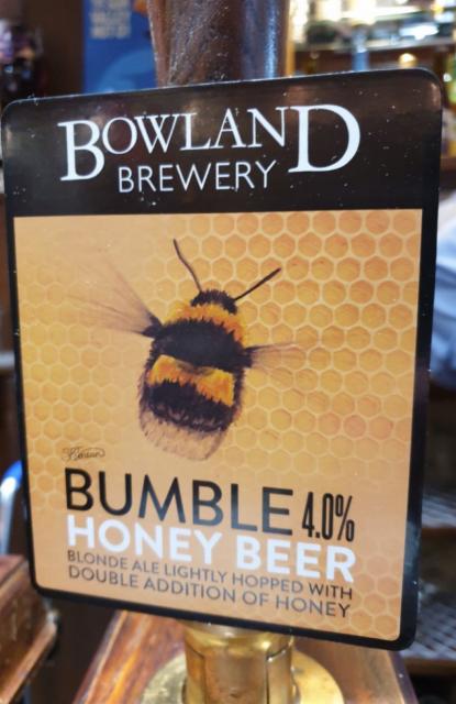 Bumble 4.0%, Bowland Brewery, England