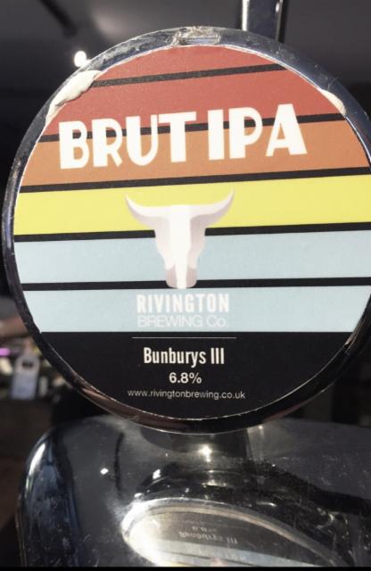 Bunburys III 6.8%, Rivington Brewing Co., England