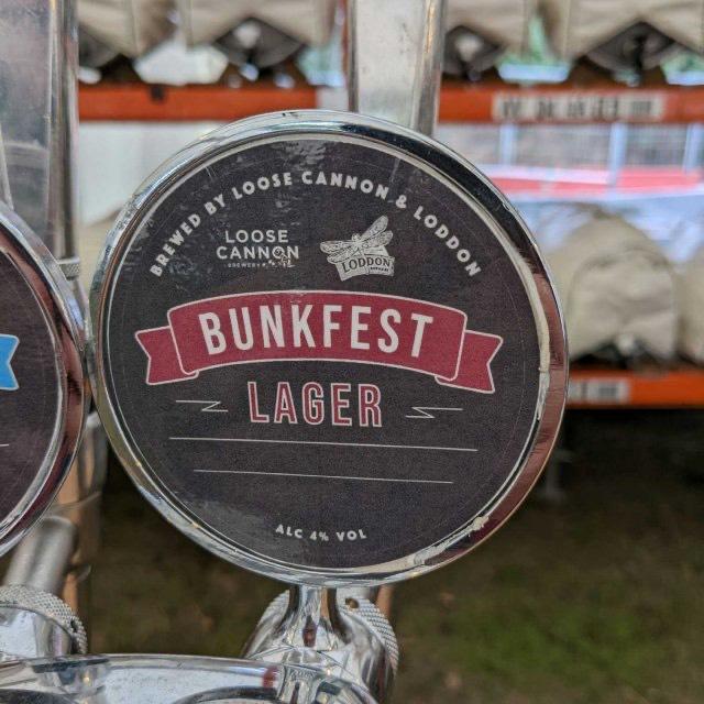 Bunkfest Lager 4.0%, Loose Cannon Brewery, England
