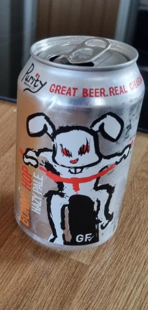 Bunny Hop Hazy Pale 3.4%, Purity Brewing Co, England
