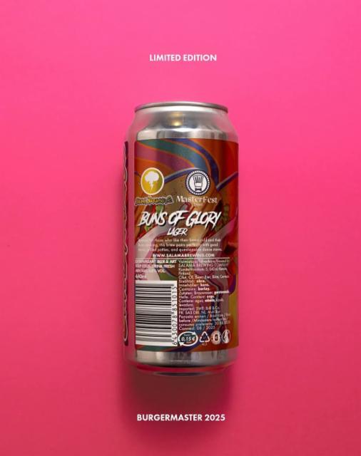 Buns of Glory 4.8%, Salama Brewing Company, Finland