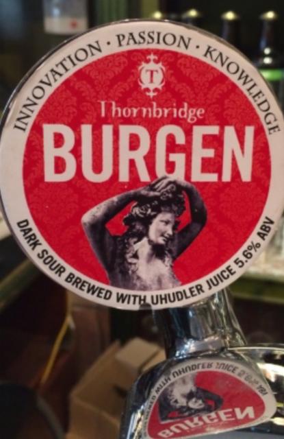 Burgen 5.6%, Thornbridge Brewery, England