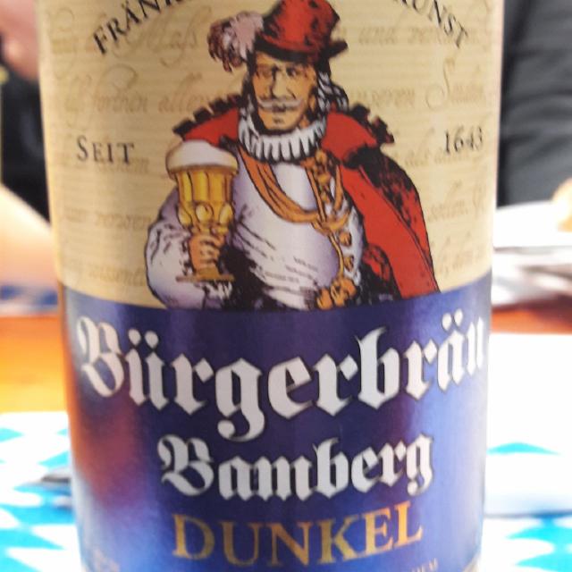 Bürgerbräu Bamberg Dunkel 4.7%, Privatbrauerei Kaiserdom, Germany