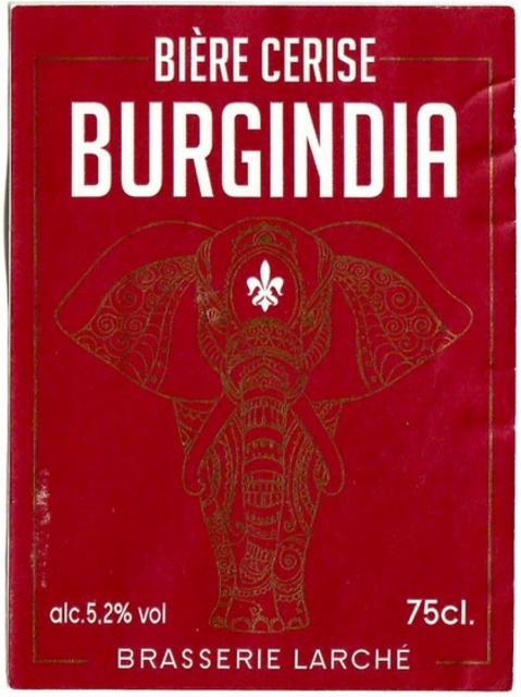 Burgindia Cerise 5.2%, Brasserie Larché, France