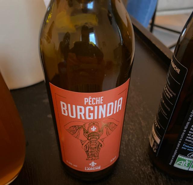 Burgundia pêche 5.5%, Brasserie Larché, France
