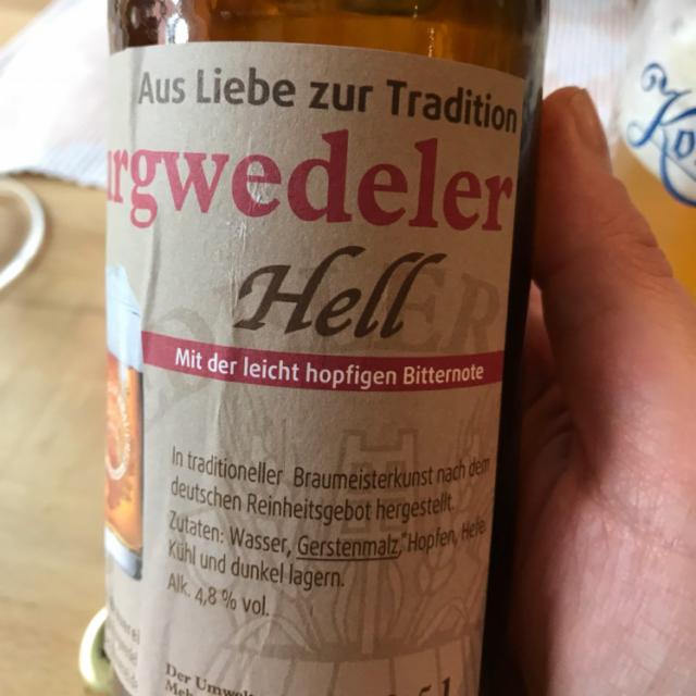 Burgwedeler Hell 4.8%, Burgwedeler Brauerei, Germany