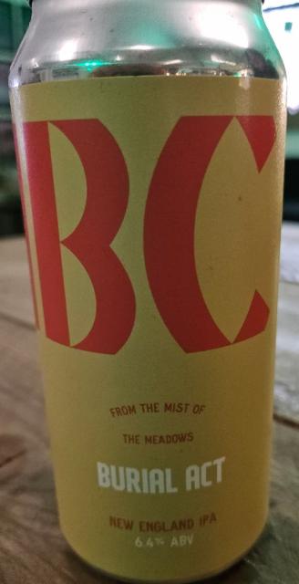Burial act 6.4%, Blackjack Brewing Company, England