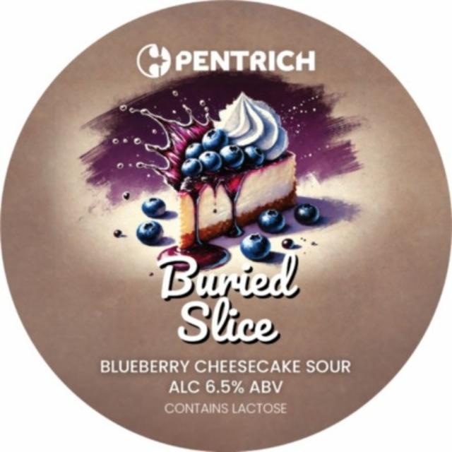 Buried Slice (Blueberry) 6.5%, Pentrich Brewing, England