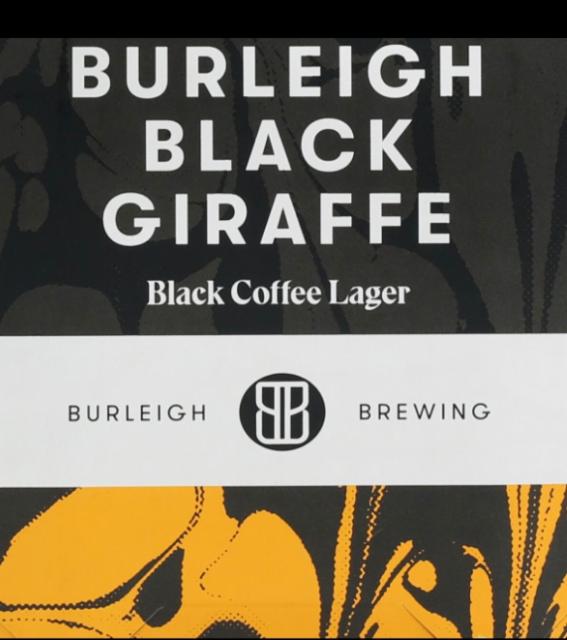 Burleigh Black Giraffe 5.0%, Burleigh Brewing Company, Australia