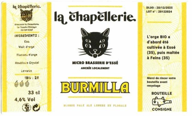Burmilla 4.7%, La Chapellerie, France