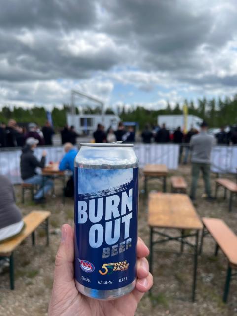 Burn out beer 4.7%, Oma panimo Oy, Finland