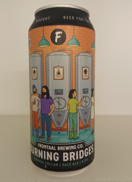 Burning Bridges 5.0%, Brouwerij Frontaal, Netherlands