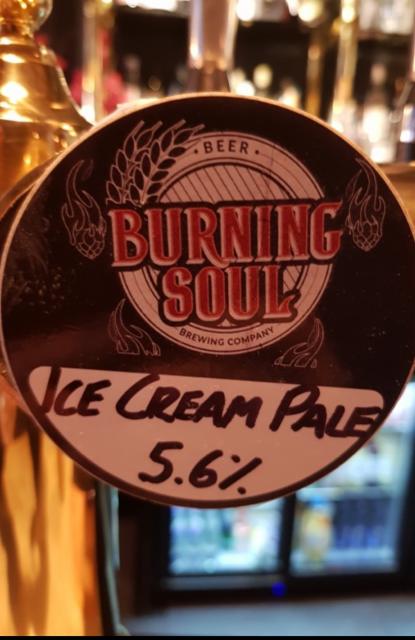 Burning Soul Ice Cream Pale, Burning Soul Brewery