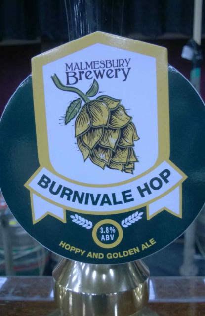 Burnivale Hop 3.8%, Malmesbury Brewery, England