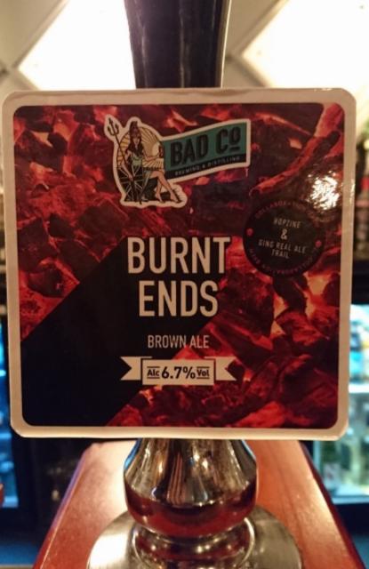 Burnt Ends 6.7%, Bad Co., England